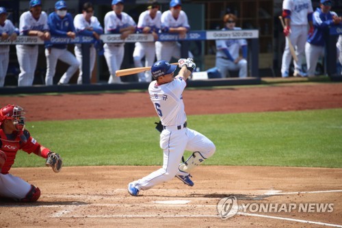 '드디어' 박병호 첫 홈런-모터 첫 안타…개막전 선발 총출동(종합)