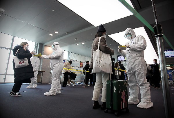 인천공항 검역 자료사진=연합뉴스