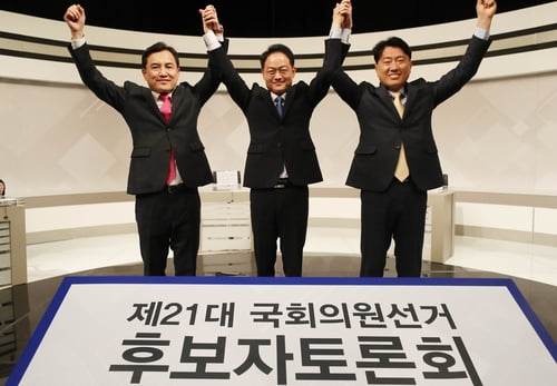 춘천갑 후보자들, 도청 이전·버스노선 '설전'