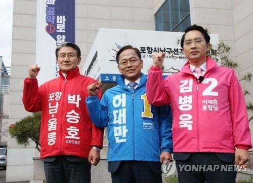 [총선 D-5] 포항 남·울릉 2곳 여론조사 결과 큰 차이 '헷갈리네'