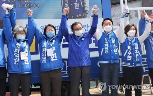 [총선 D-3] 민주, 충청-수도권 막판 쌍끌이…'역풍 맞을라' 낙관론 경계