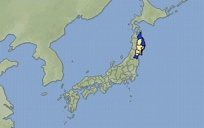 일본 미야기 앞바다서 규모 6.1 지진…쓰나미 우려 없어