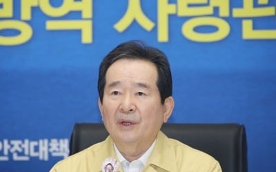 정총리 "사회적 거리두기 완화, 세심한 방역조치 뒷받침돼야"