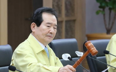 정 총리 주재 국무회의…'분양가 상한제 시행 3개월 연기' 의결