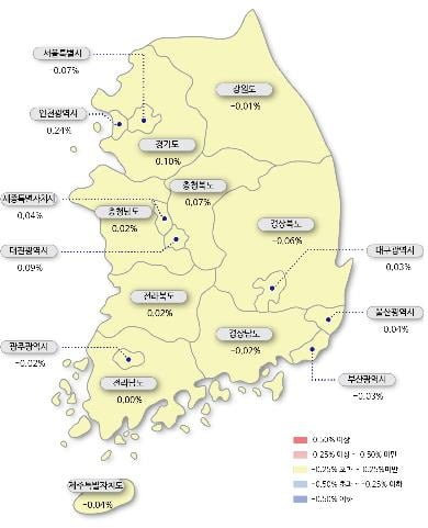 총선 영향 본격화하나…서울 아파트값 하락폭 커져