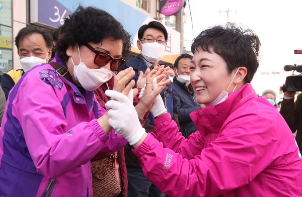 이언주 미래통합당 남구을 후보. 사진=뉴스1