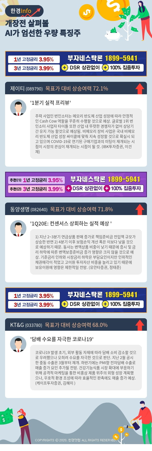 [포커스]개장전 살펴볼 AI가 엄선한 우량 특징주