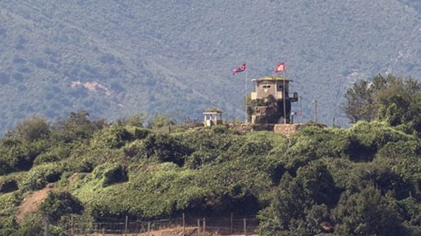 북한군이 비무장지대(DMZ)에서 우리 군 초소(GP)에 총격을 가했다. 사진=연합뉴스