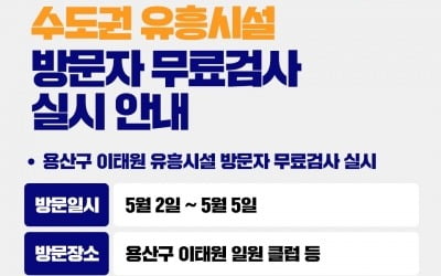 대전시, 이태원 클럽 방문자 코로나 무료검사…"재유행 차단"