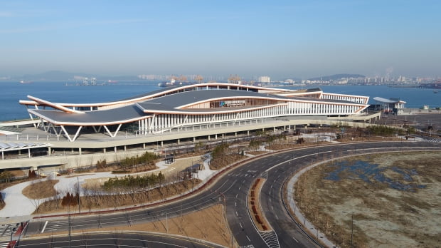 인천항 신국제여객터미널 전경. 사진=인천항만공사