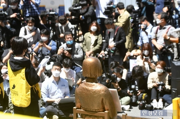 [포토] 후원금 논란 속 첫 수요집회 