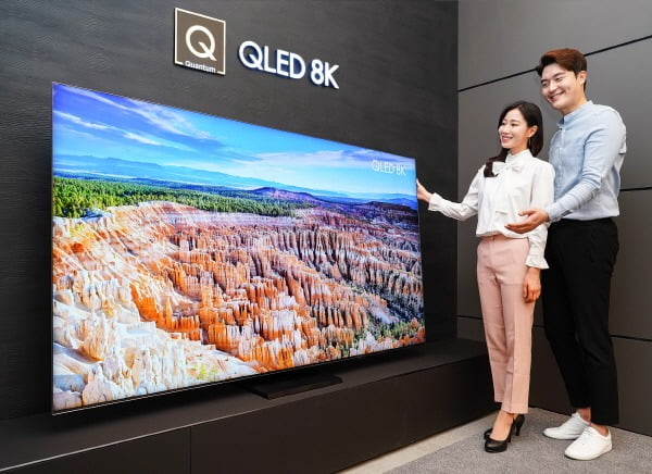 [2020 대한민국 대표브랜드대상] 삼성전자, 인피니티 스크린 적용된 ‘QLED 8K’ 선보여