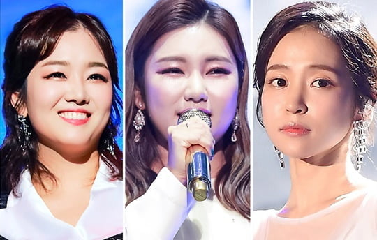 정미애, 송가인, 홍자 (사진=포켓돌스튜디오)