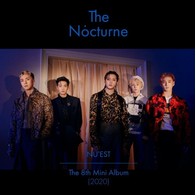 뉴이스트, 미니 8집 ‘The Nocturne’ 발매 “섹시하면서도 카리스마 넘치는 매력 선보일 예정”