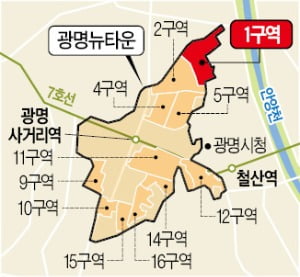 광명뉴타운 1구역 관리처분 인가