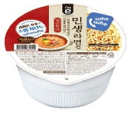 이마트24, PB컵라면 용기에 광고