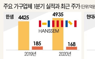 건설 불황에도 '깜짝 실적'…가구株의 재발견