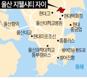 울산 30년 만의 대단지…4베이·판상형 혁신 평면, 직주근접 아파트