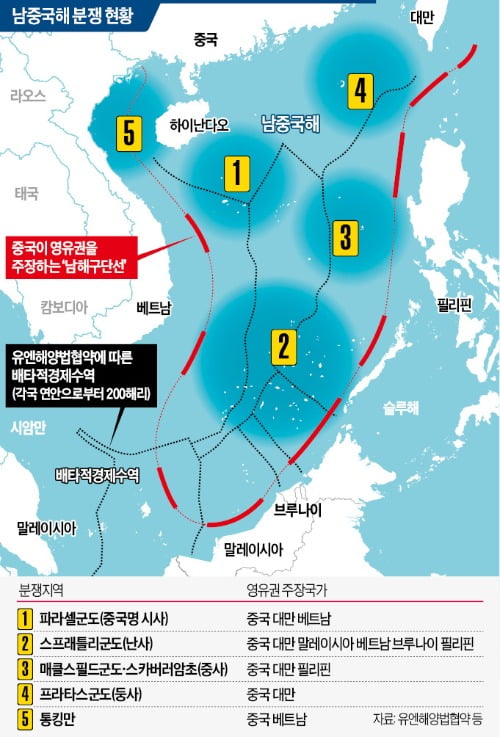 '전방위 갈등' 美·中, 남중국해선 무력충돌 위기