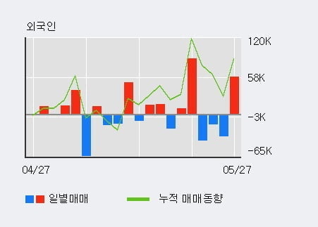 '금양' 5% 이상 상승, 전일 외국인 대량 순매수