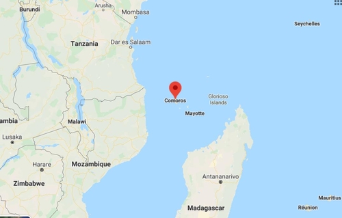 아프리카 섬나라 코모로도 코로나19 첫 확진