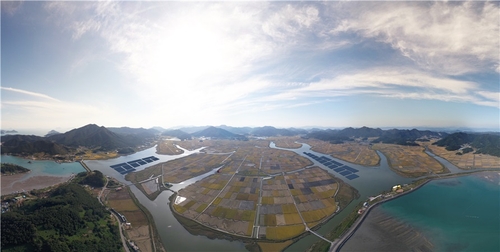 전국 최초 주민·지자체 참여형 수상 태양광 사업 본궤도
