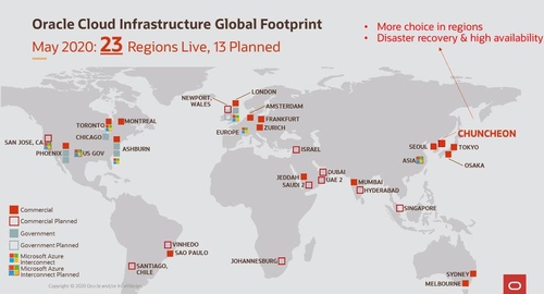 오라클, 춘천에 국내 두 번째 클라우드 데이터센터 개소