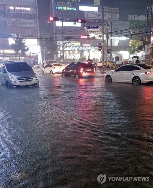 창원 해안 저지대 물난리 걱정 '끝'…배수시설 올해 가동