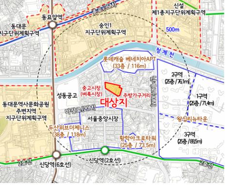 서울 황학동에 지역주택조합 아파트 402세대 건립