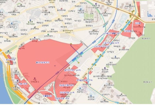 용산 한강로동·이촌2동 정비사업 구역 토지거래허가구역 지정