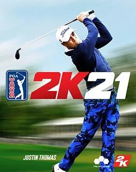 PGA 투어 비디오 게임 2K21 표지 모델에 토머스