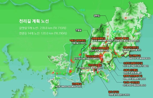 10년 뒤 부산에 1천리 보행길 생긴다…밑그림 용역 보고