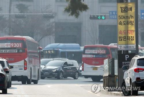 9월부터 청주 간선도로 차량 속도 60→50㎞ 낮춘다