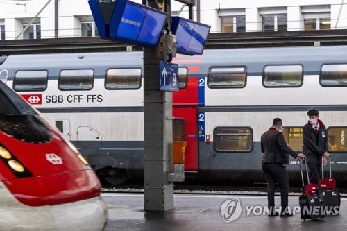 스위스 철도, 일부 객실 내 마스크 의무화 설문조사