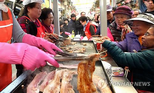 청주 삼겹살 거리 코로나19 딛고 재도약 시도