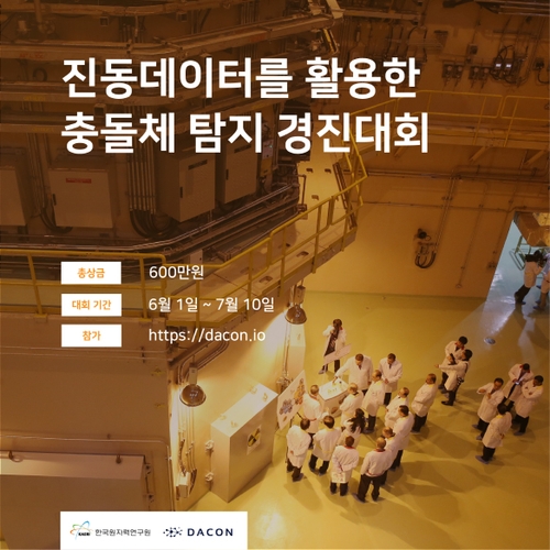 인공지능으로 원전 안전성 진단하는 경진대회 열려