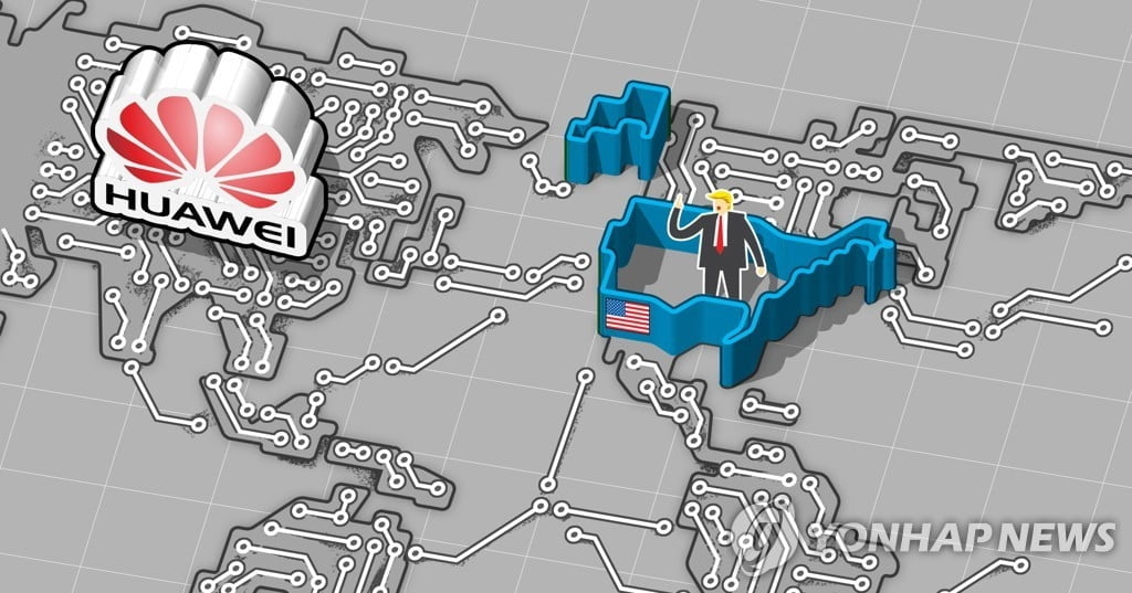 미, 화웨이에 미국 기술 들어간 반도체 공급 차단…`고강도 압박` 시작