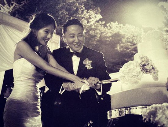 김민♥이지호 부부, 결혼 14주년 홈파티…"이렇게 오래 됐다니"