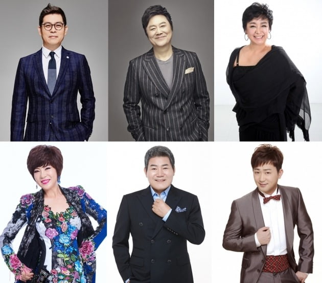 '보이스트롯'에 남진, 혜은이, 김연자, 진성, 박현빈이 심사위원으로, 김용만이 MC로 확정됐다. / 사진제공=MBN