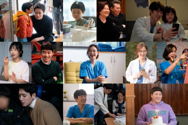 '슬기로운 의사생활' 비하인드 스틸컷/ 사진=tvN 제공