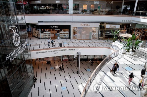 덴마크, 상점·쇼핑센터 영업 재개…노르웨이는 중·고교 개학