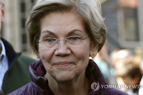 워런, '바이든 러닝메이트 후보' 여론조사 1위