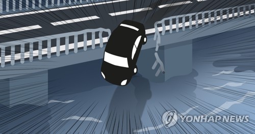 익산 웅포대교서 승용차 1대 강으로 추락…1명 사망