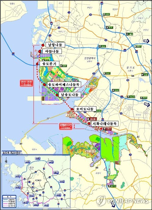 인천 송도 교통대란 초읽기…제2순환도로 2030년에나 개통