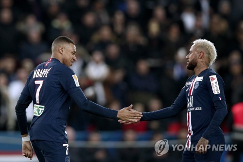 프랑스 리그앙, 코로나19로 시즌종료…챔피언은 PSG