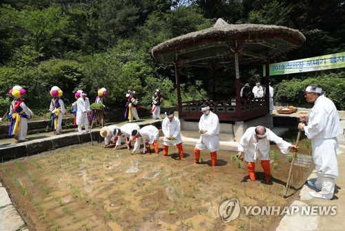 창덕궁서 풍년 기원 손 모내기…코로나로 관람객 없이 진행한다