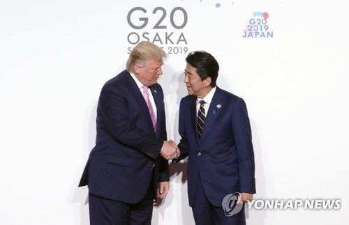 G7정상회의 참석 의욕 아베…'귀국후 2주 격리' 딜레마(종합)