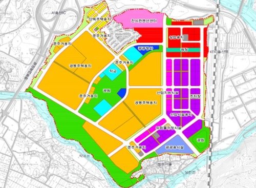 울산 KTX역세권 복합특화단지 2025년 완공…13일 사업 공청회