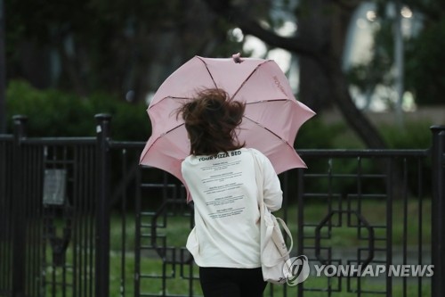 천둥·번개 동반한 강한 비…서울 동부 올해 첫 호우특보(종합)