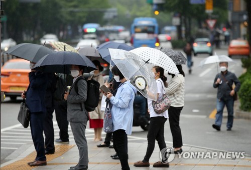 [내일날씨] 전국 구름 많고 곳곳 비…낮 최고 20∼29도